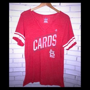 Womens St. Louis Cardinals shirt t-shirt sz XXL
